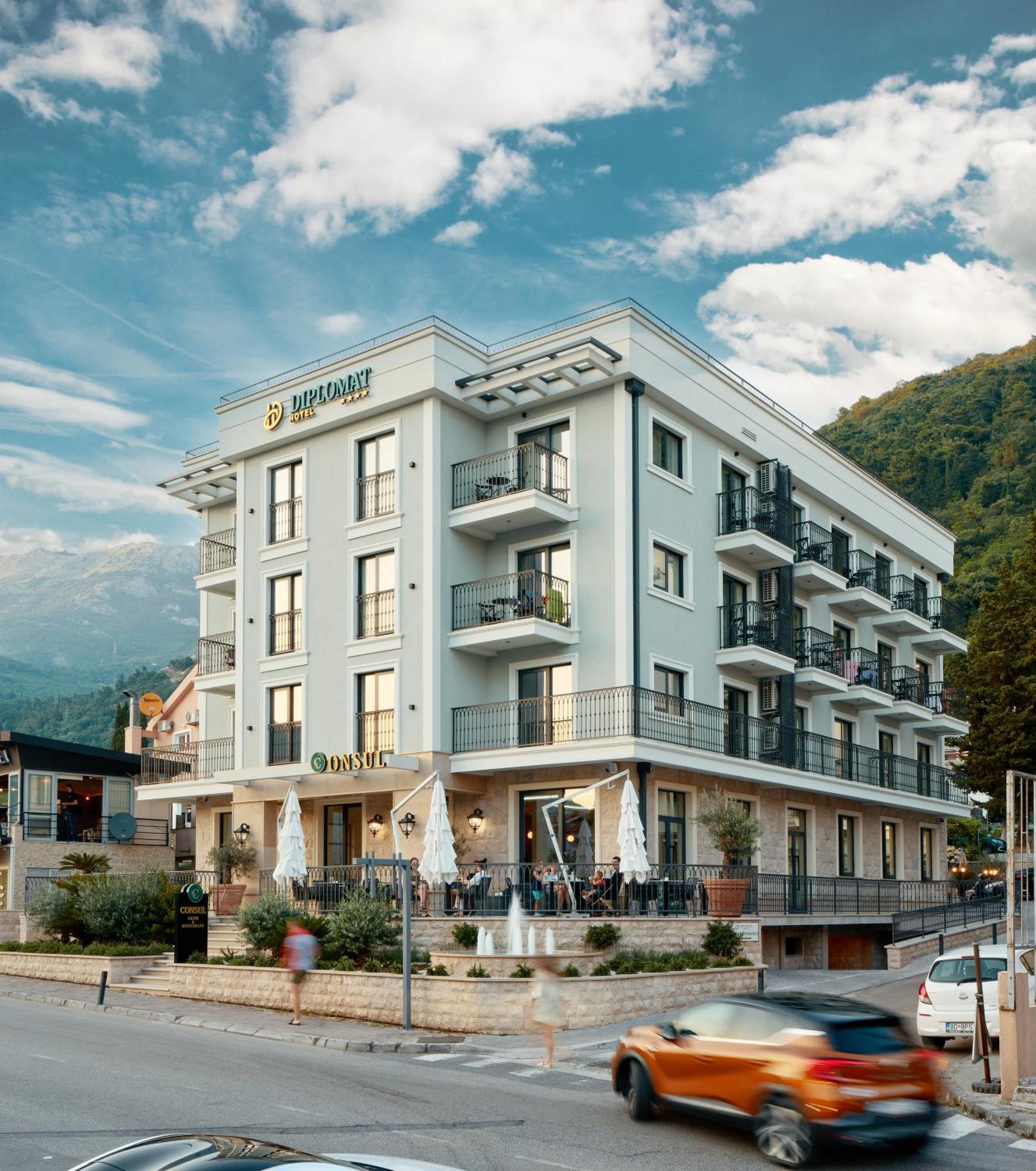 Hotel Diplomat By Aycon Budva Exterior foto